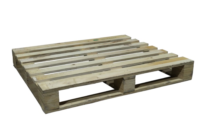 Blokpallet | 100 x 120 cm - presswood | PalletDiscounter